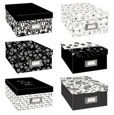 PHOTO STORAGE BOXES, HOLDS OVER 1,100 PHOTOS UP TO 4X6