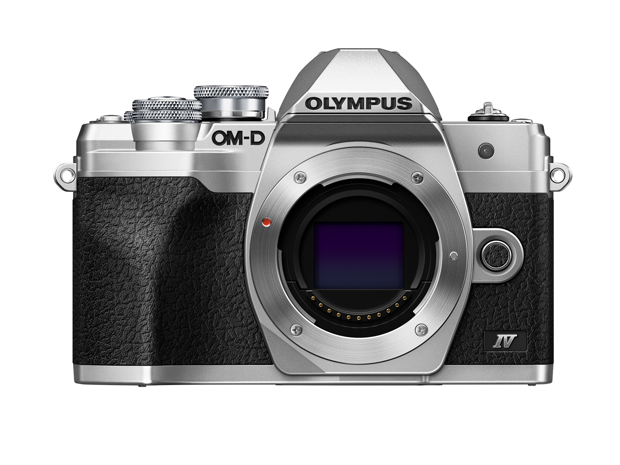 Olympus OM-D E-M10 Mark IV Digital Mirrorless Camera Silver Body V207130SU000