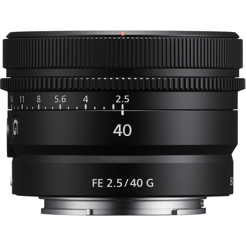 Buy Sony FE 40mm F2.5 G Mirrorless Standard Prime Lens SEL40F25G - National  Camera Exchange