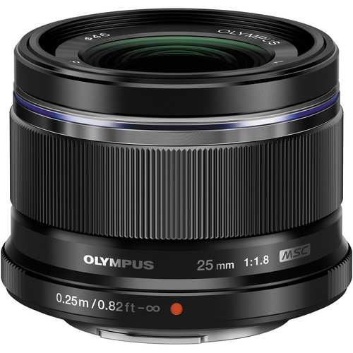 Buy Olympus M.Zuiko Digital 25mm F1.8 Prime Standard Mirrorless Lens  (Black) V311060BU000 - National Camera Exchange