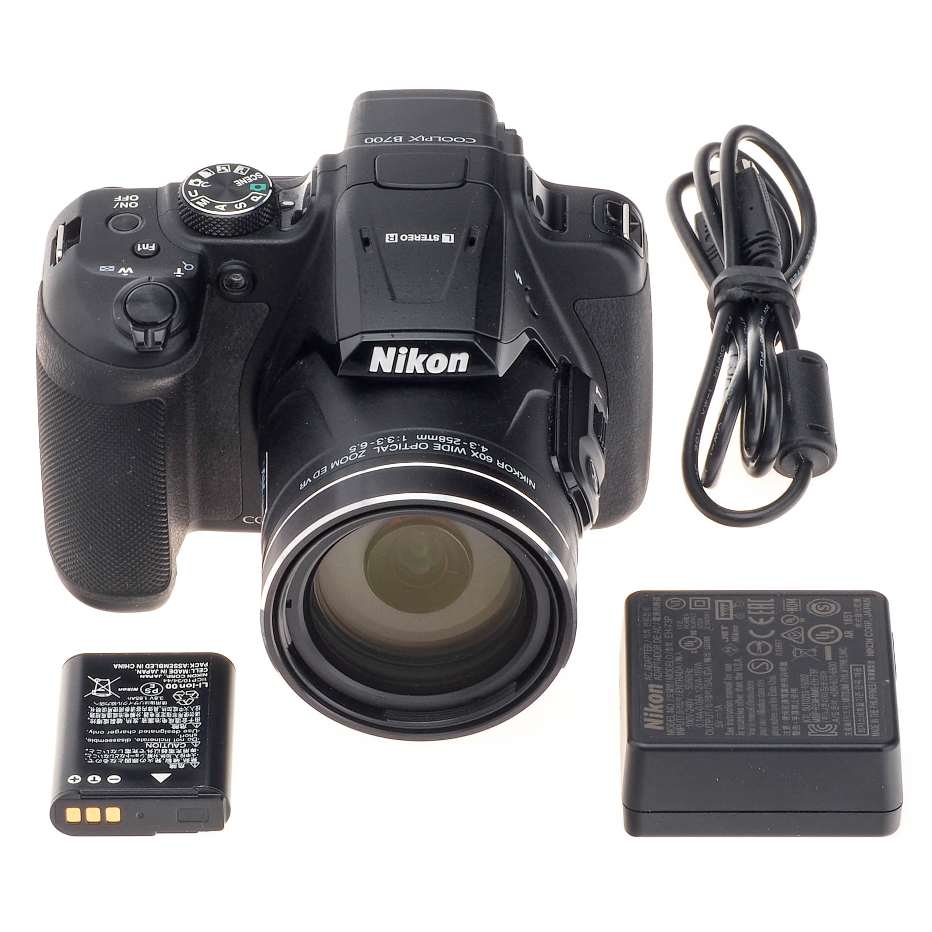 Buy B700 20MP 60X Optical Zoom Digital Camera Black 26510 - National Camera Exchange
