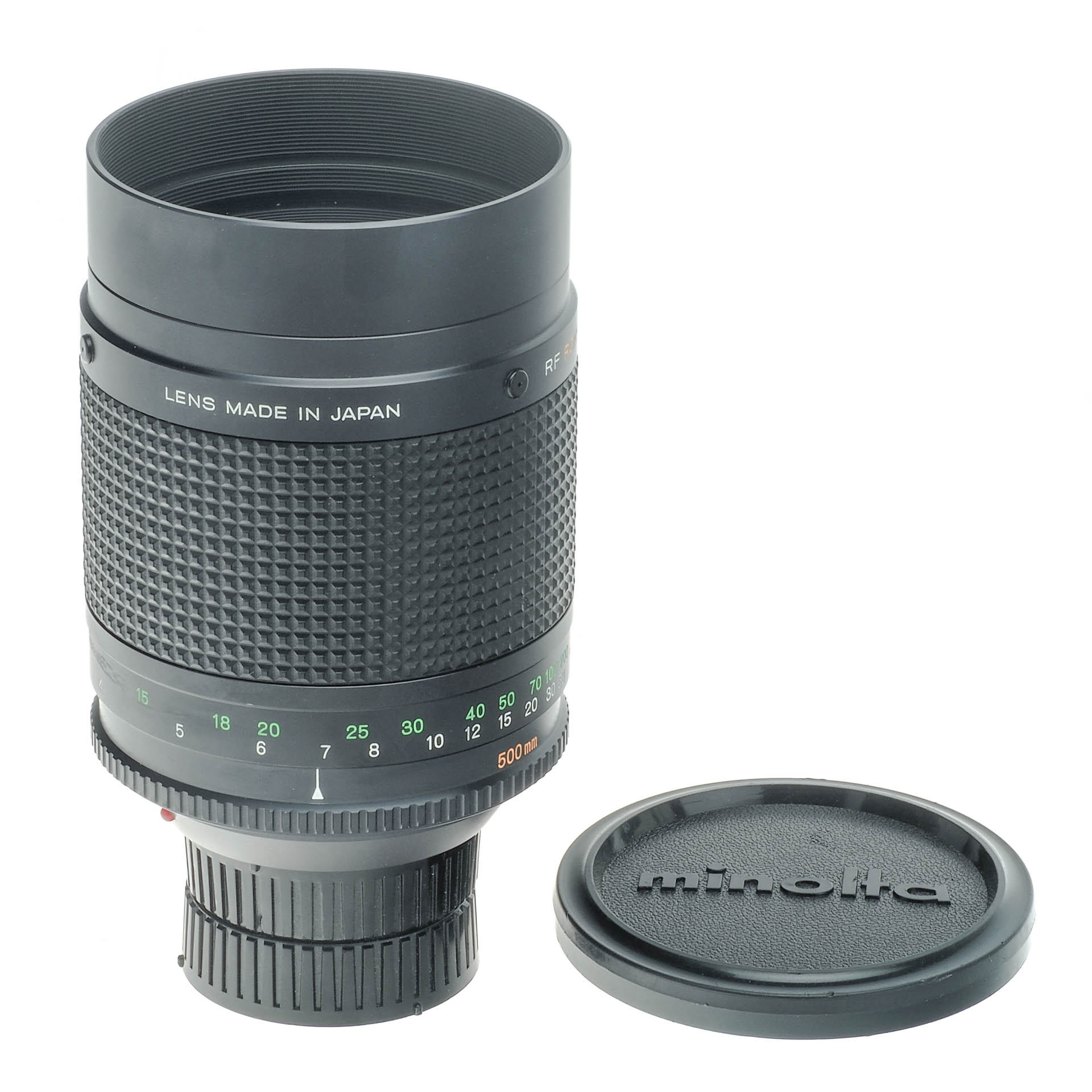 Buy Minolta MD 500mm F8 RF Rokkor-X Reflex Mirror Telephoto Manual Focus  Lens - National Camera Exchange