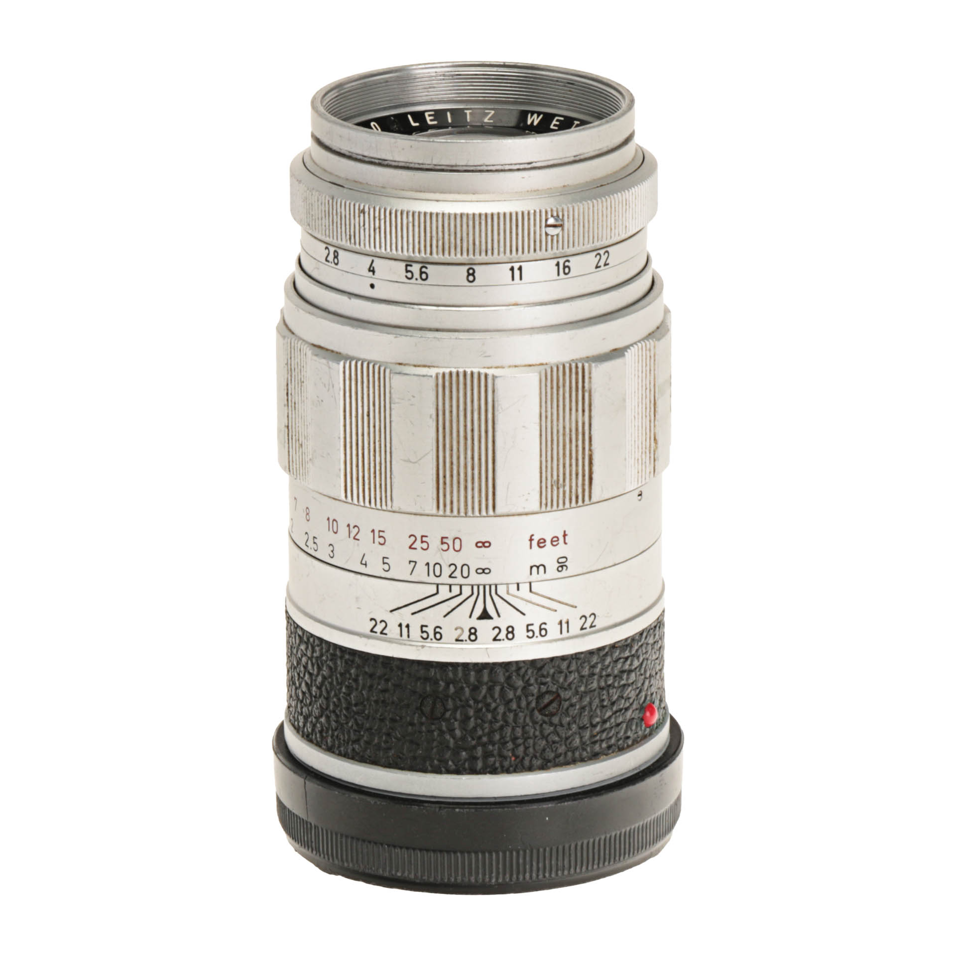 Buy Leica Leitz M 90mm F2.8 Elmarit Telephoto Rangefinder Lens Black 11807  - National Camera Exchange