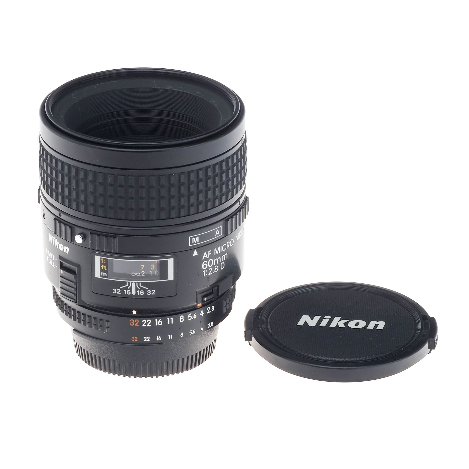 大特価お得Nikon AF Micro Nikkor 60mm f/2.8D レンズ(単焦点)