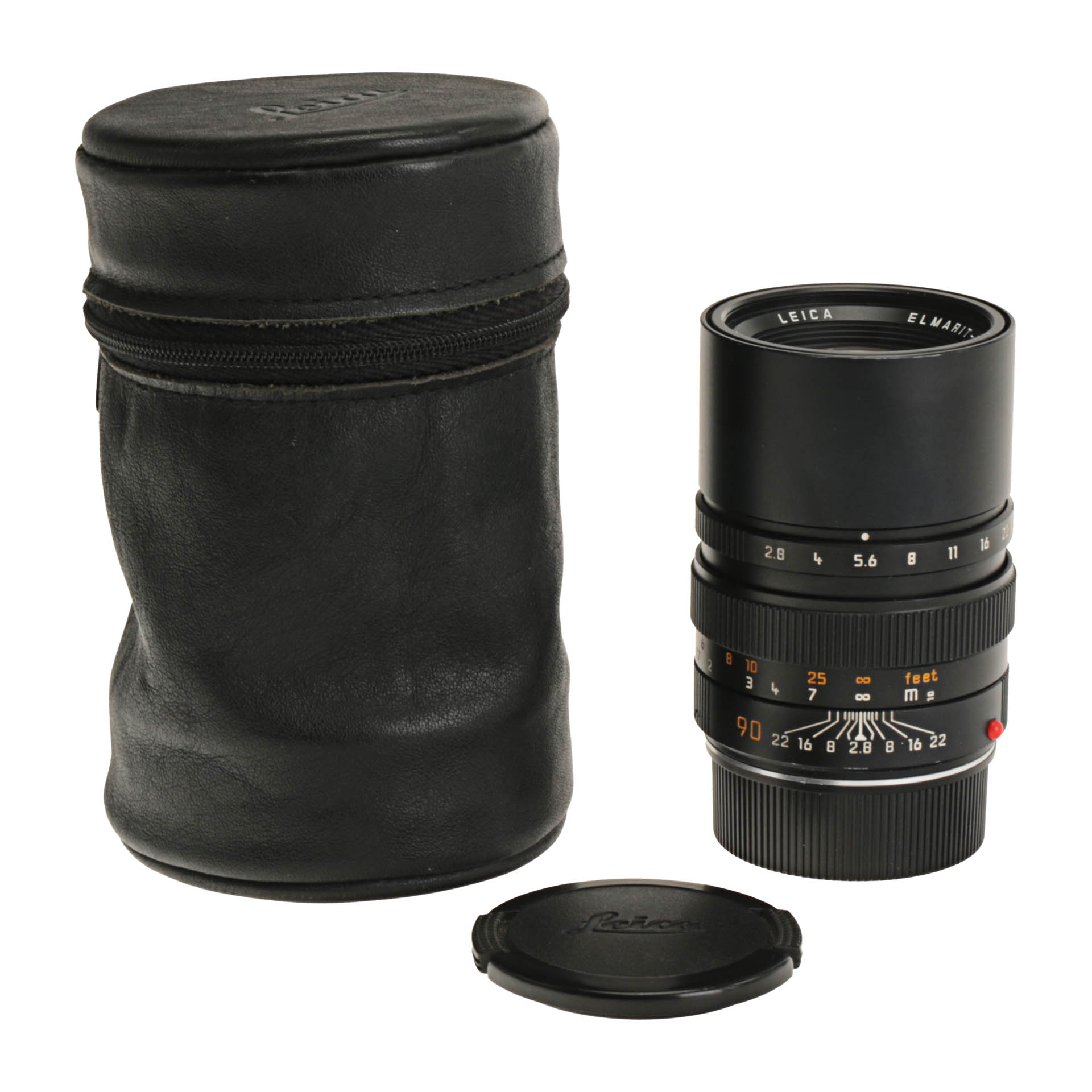 Buy Leica 90mm Elmarit-M F2.8 Telephoto Rangefinder Lens Black 11807 -  National Camera Exchange