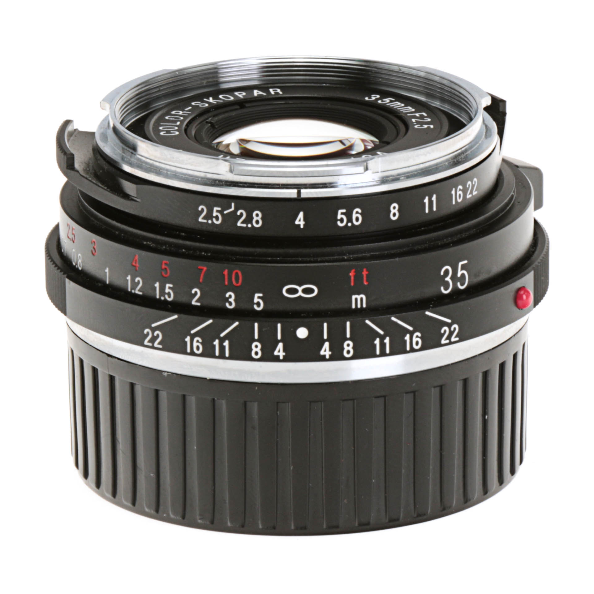 Buy Leica Voigtlander 35mm F2.5 VM Color-Skopar P II Manual Focus  Rangefinder Lens 45BA245C - National Camera Exchange