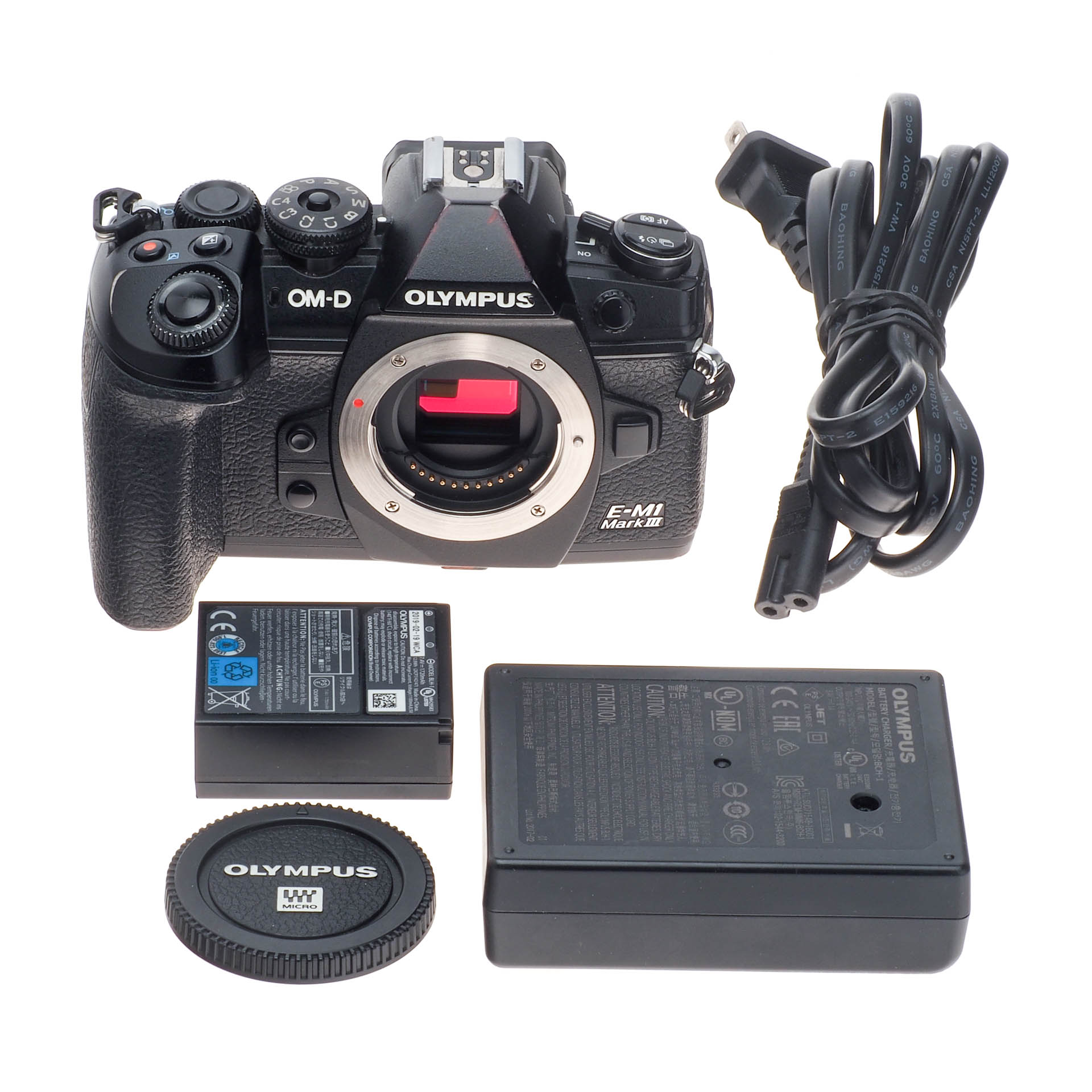 Buy Olympus OM-D E-M1 Mark III 20.4MP Mirrorless M43 Digital Camera  V207100BU000 - National Camera Exchange