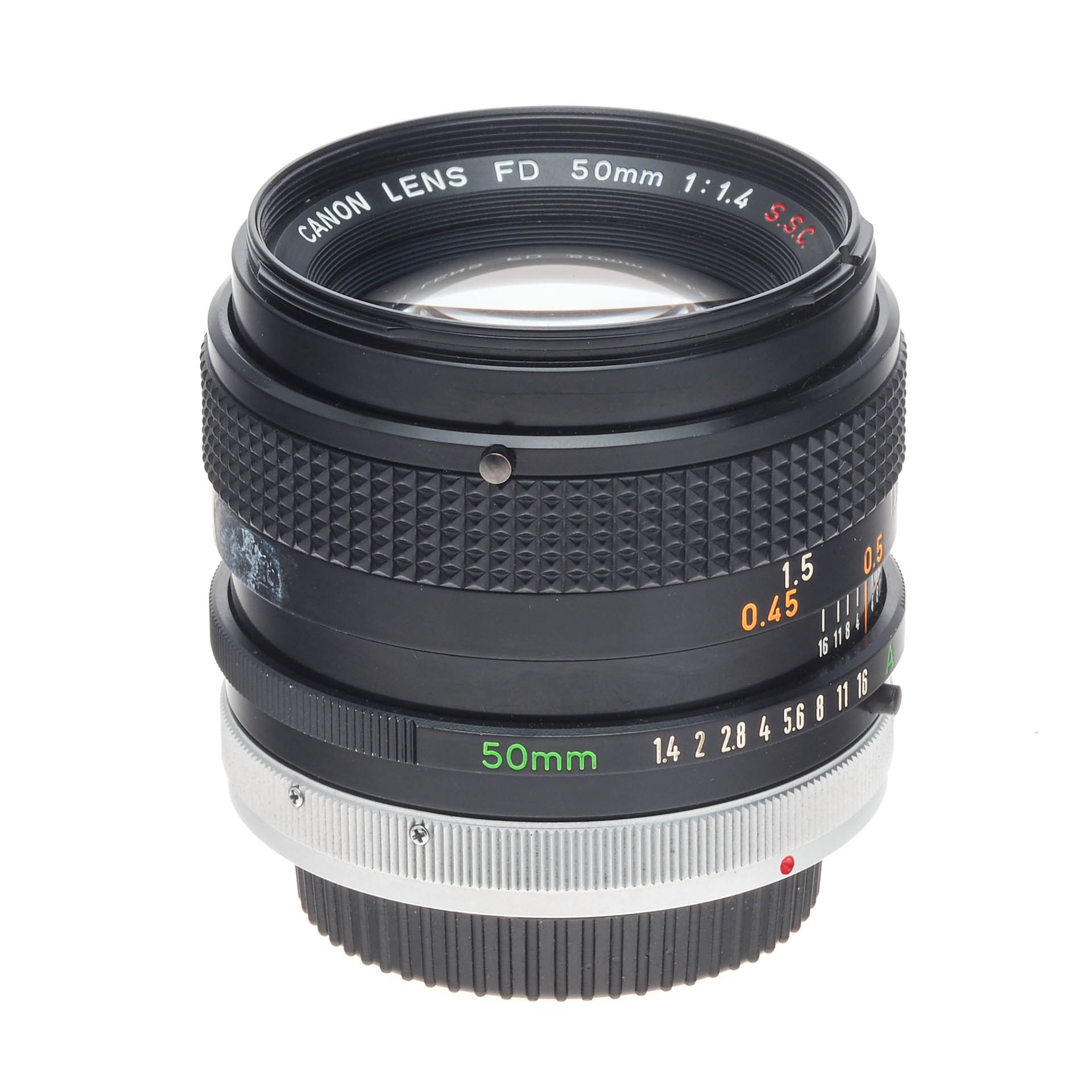 Buy Canon FD 50mm F1.4 SSC Manual Focus Standard Prime Lens - National  Camera Exchange
