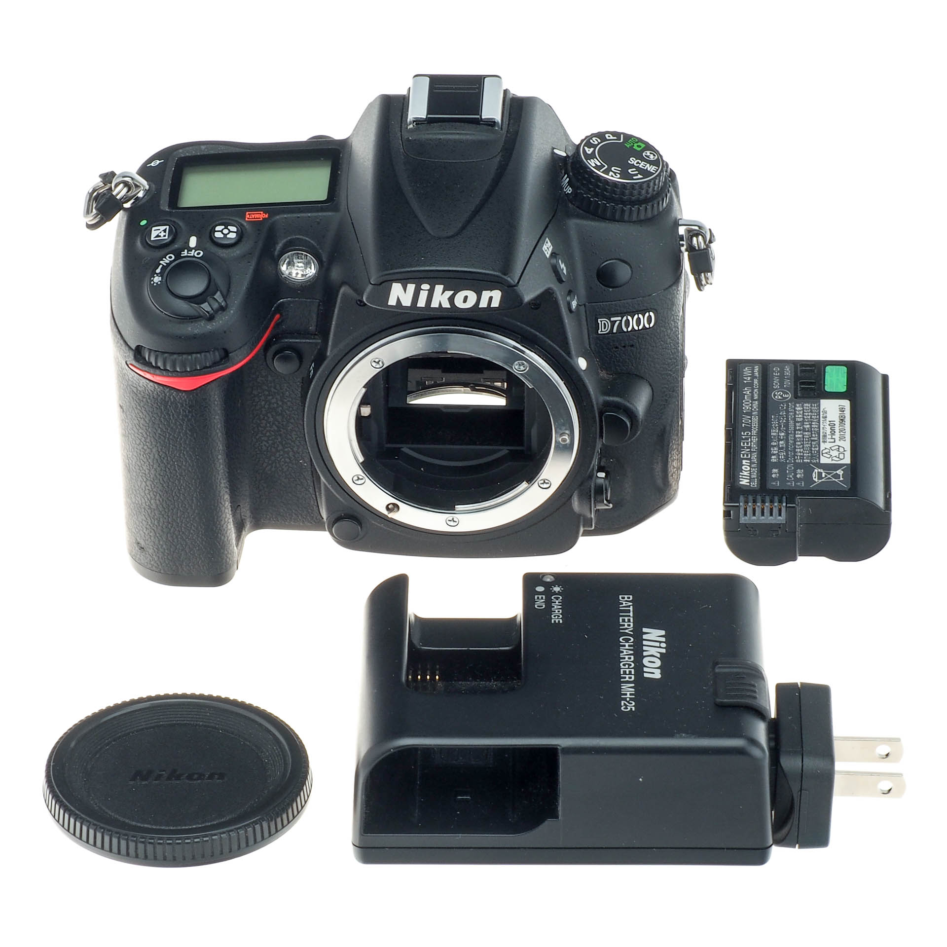 Buy AS-IS Nikon D7000 16.2MP Digital SLR Camera Body Black 25468