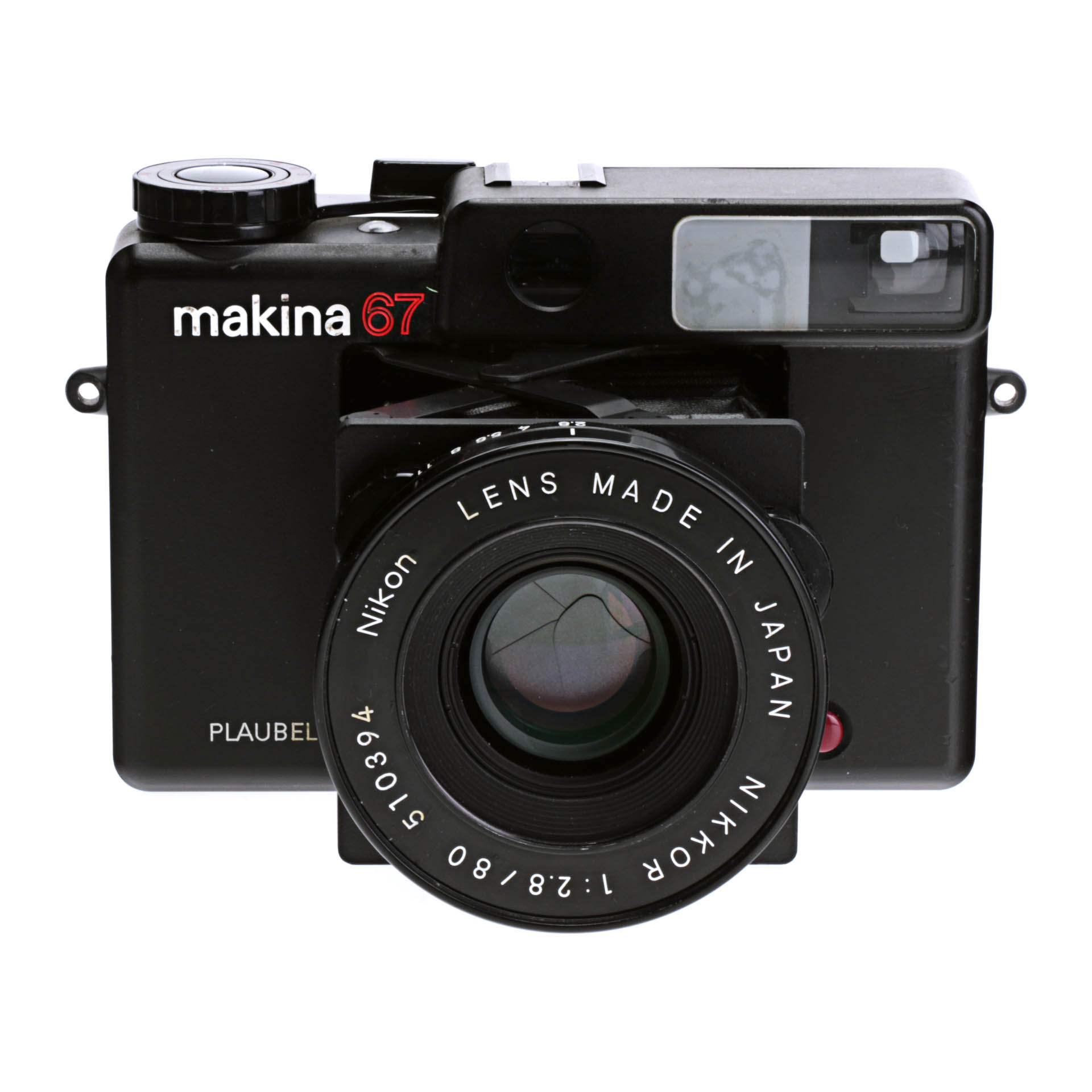 Buy Plaubel Makina 67 120 Film Manual Focus Medium Format Rangefinder with  80mm F2.8 Lens - National Camera Exchange