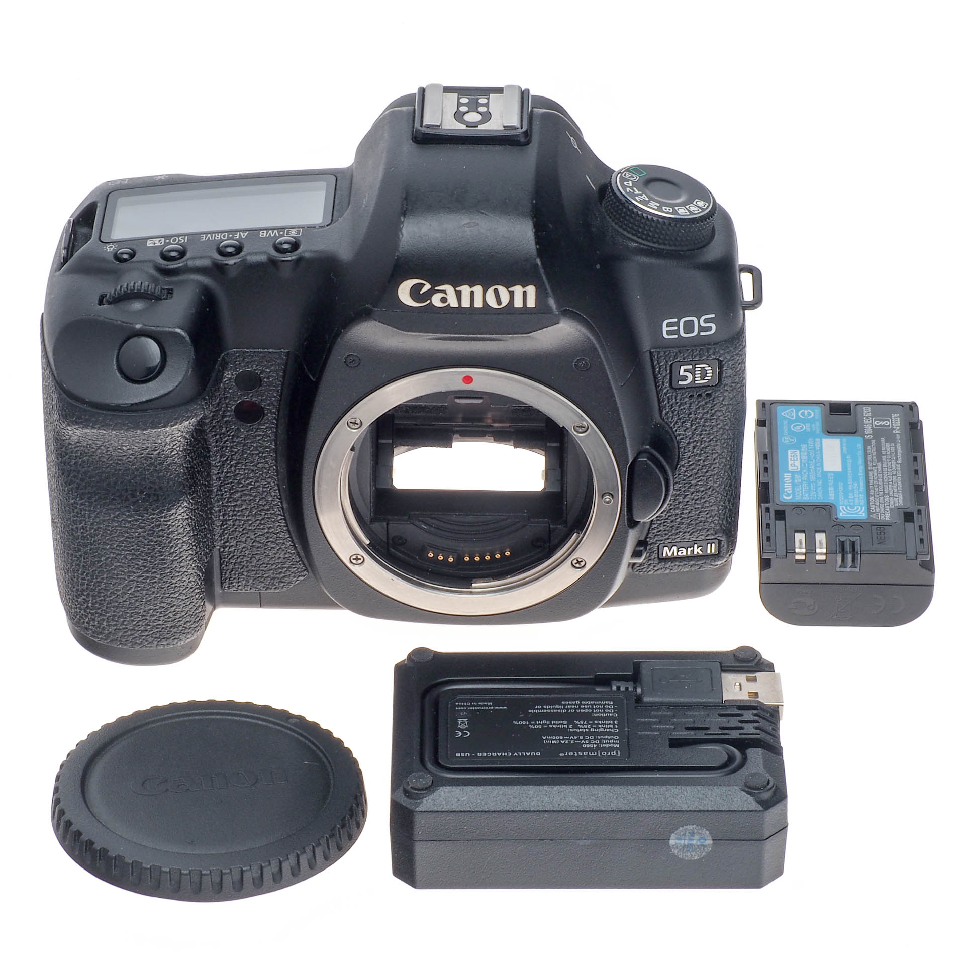 Buy Canon EOS 5D Mark II 21.1MP Digital SLR Full Frame Camera Body 2764B003  - National Camera Exchange