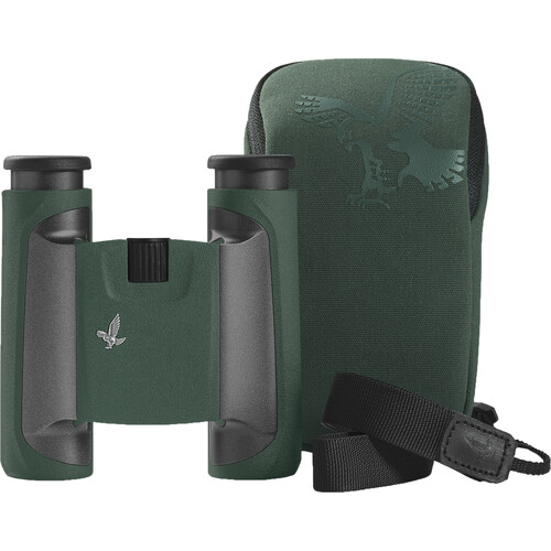 Swarovski 10×25 CL Pocket Mountain Binoculars (Green, Wild Nature Accessory Package) 46154