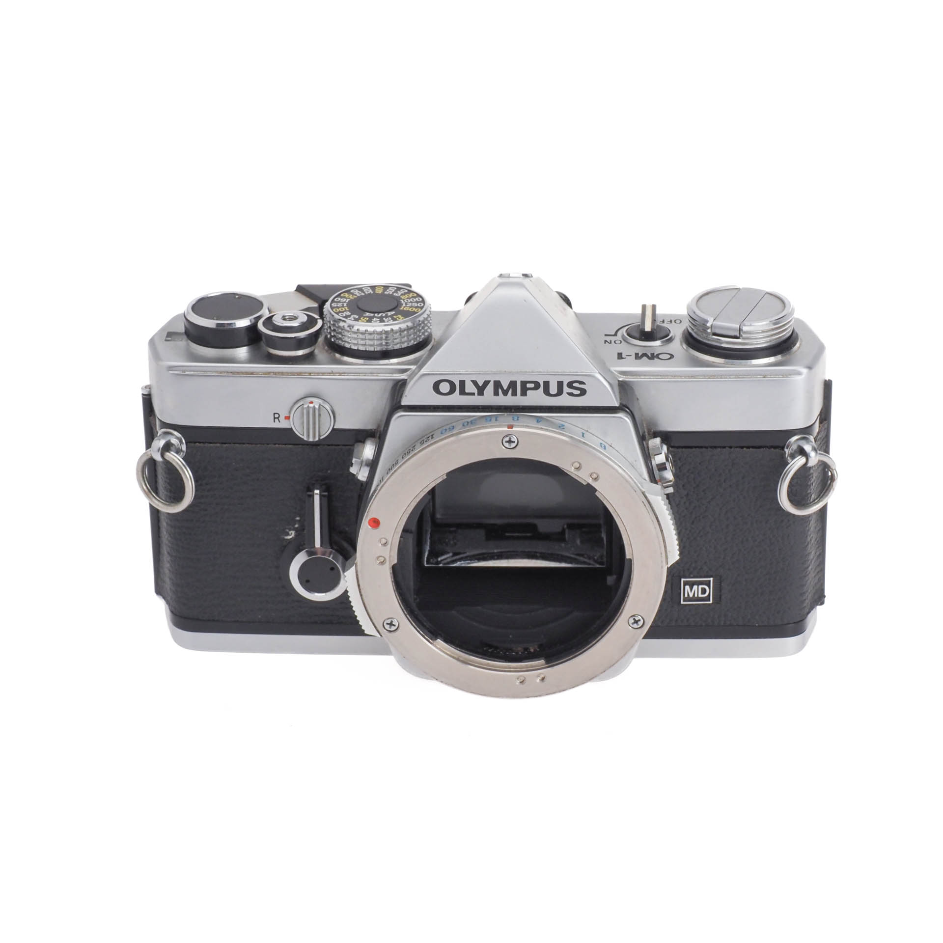 Buy Olympus OM-1 35mm Film Manual Focus SLR Camera Body Silver - National  Camera Exchange