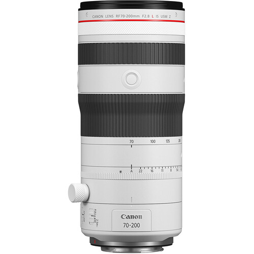 Canon RF 70-200mm F2.8 L IS USM Z Telephoto Zoom Mirrorless Lens (White) 6594C002